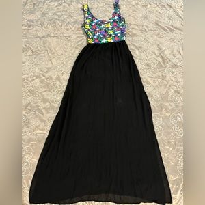 Divided Multi coloured Dress